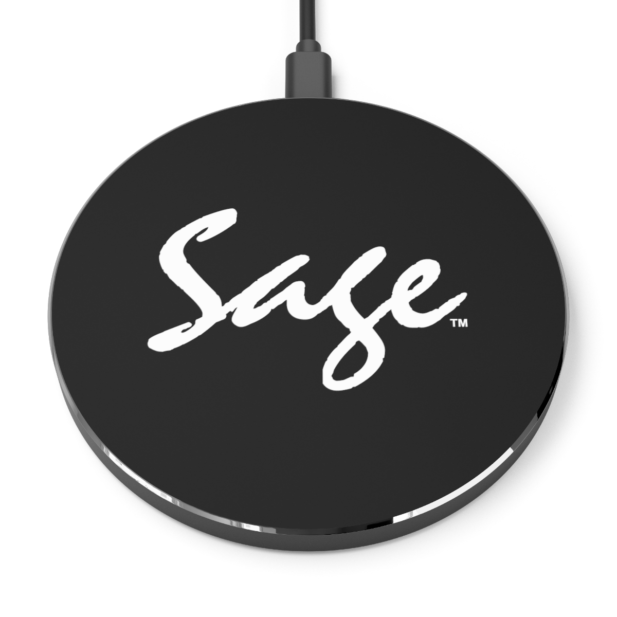 AuraFlow Charging Canvas - Wireless Charger - Black - MERCH + SWAG - Sage Design Group - Annette Sage, CEO