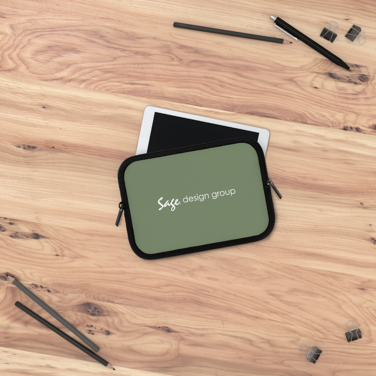 PrismaSleev™: CustomGardian™ - Custom Laptop Sleeve - Sage - Image 11