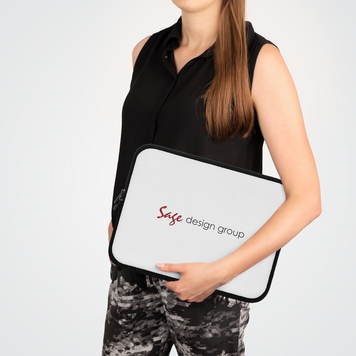 PrismaSleev™: CustomGardian™ - Custom Laptop Sleeve - White - Image 2
