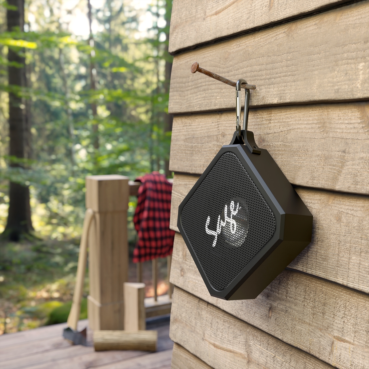 JourneyJams™: NaturBeat™ - Custom Outdoor Bluetooth Speaker with Carabiner - Image 3