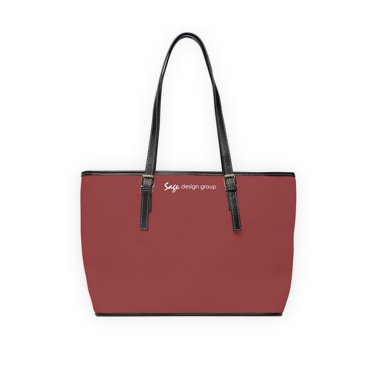 EcoVerv™: Leatherette CanvasStrap™ - Custom Shoulder Bag - Crimson - Image 6