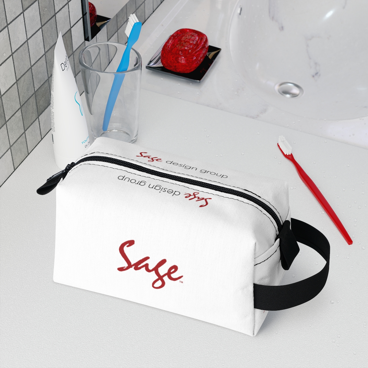 Nomad Essentials Organizer - Toiletry Bag - MERCH + SWAG - Sage Design Group - Annette Sage, CEO