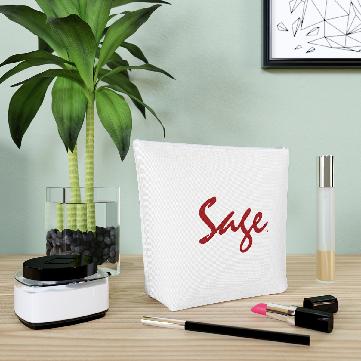 ChromaCanvas™: GlamPouch™ - Custom Cotton Cosmetic Bag - Image 10