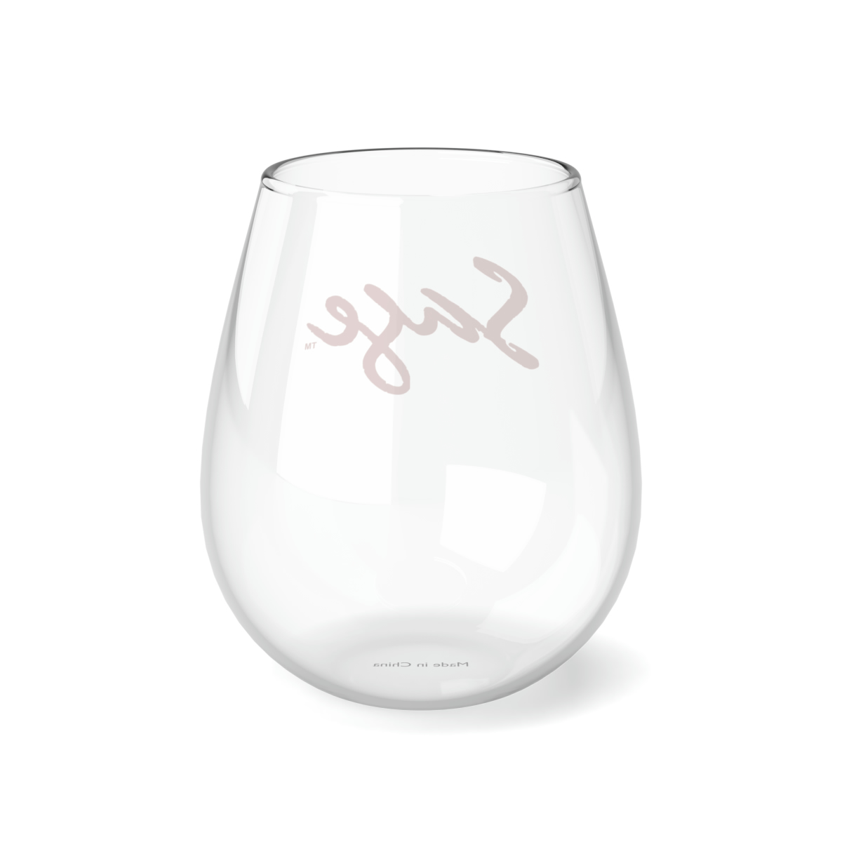 EleganceUncorked™: VinoSphere™ - Personalized Stemless Wine Glass, 11.75oz - Image 4