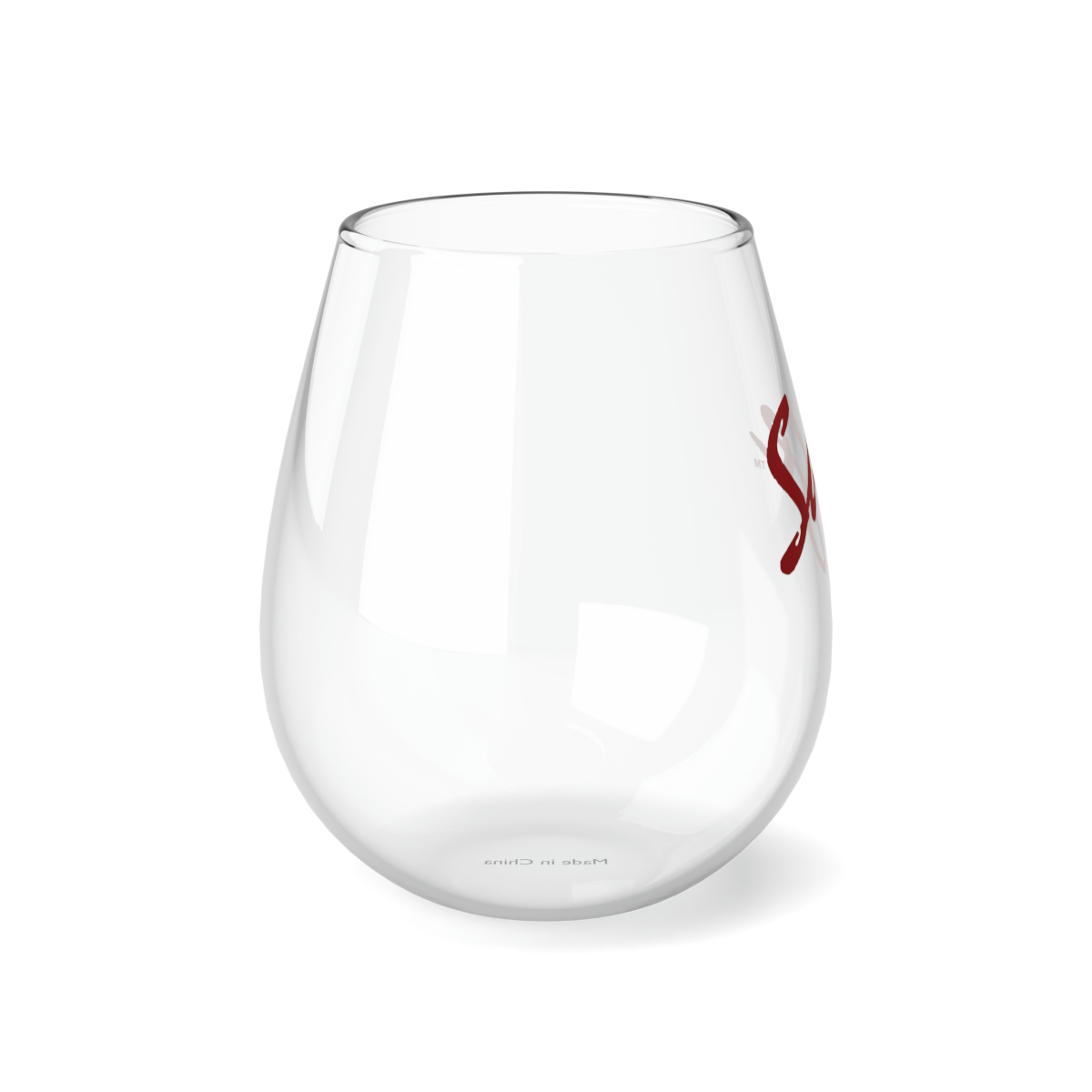 EleganceUncorked™: VinoSphere™ - Personalized Stemless Wine Glass, 11.75oz - Image 5